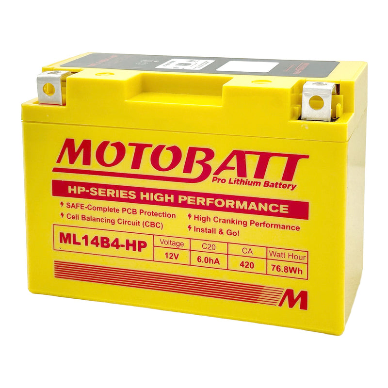 Load image into Gallery viewer, Motobatt Pro Lithium Battery ML14B4-HP *6
