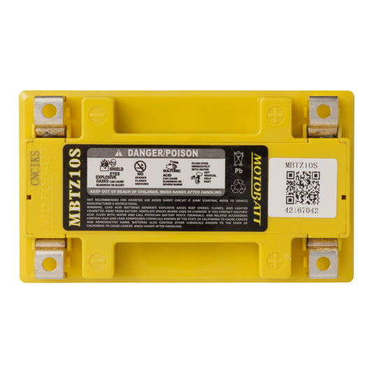 Motobatt Battery Quadflex AGM - MBTZ10S
