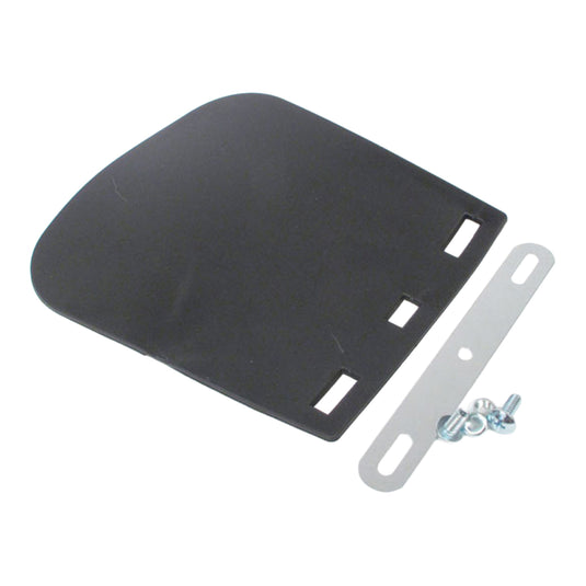 Whites Mud Flap - Black PVC (Large)