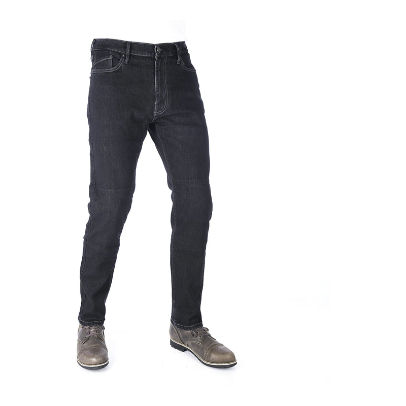 Load image into Gallery viewer, Oxford Original CE Armourlite Slim Jean - Black (Long - 34L)
