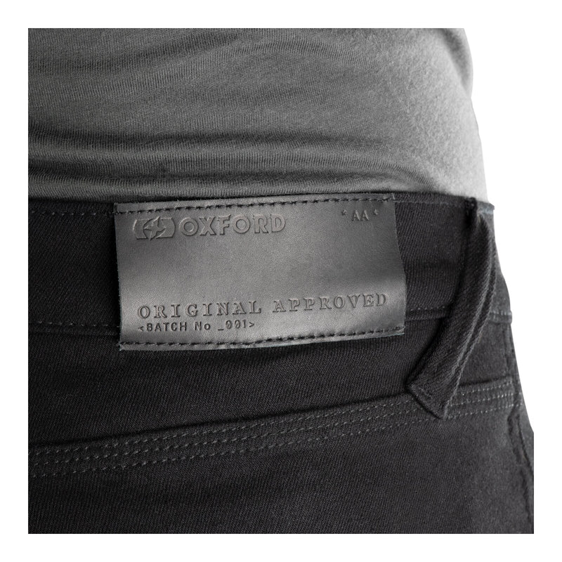Load image into Gallery viewer, Oxford AA Super Stretch Men's Jean - Black (Short)
