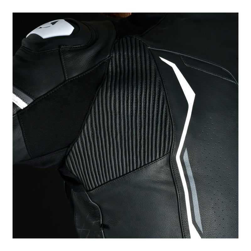Load image into Gallery viewer, Oxford Nexus 1.0 Leather Men's Jacket - Stealth Black
