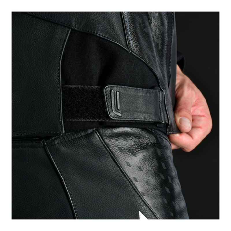 Load image into Gallery viewer, Oxford Nexus 1.0 Leather Men's Jacket - Stealth Black

