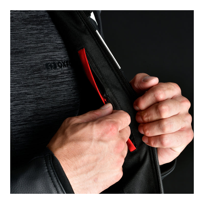 Load image into Gallery viewer, Oxford Nexus 1.0 Leather Men's Jacket - Stealth Black
