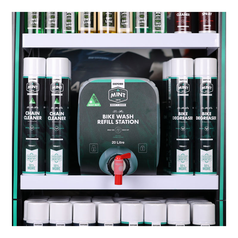 Load image into Gallery viewer, Oxford Mint Bike Wash Refill Station (1 x 20L + 2 x OC104)
