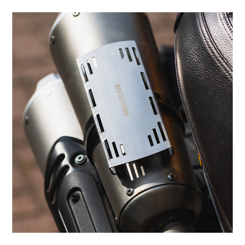 Load image into Gallery viewer, Oxford Can Guard Exhaust Heat Shield
