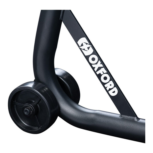 Oxford Black Rear Paddock Stand (Comes with V Hooks)