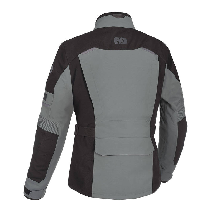 Load image into Gallery viewer, Oxford Mondial Laminate Jacket - Black / Grey
