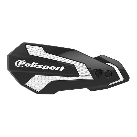 Polisport MX Flow Handguard Black / White Honda CR/CRF/CRFX