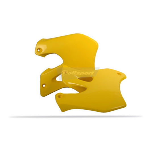 Polisport Radiator Scoops Suzuki RM125/250 ('96-'98) - Yellow
