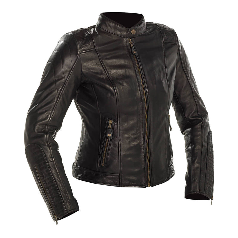 Load image into Gallery viewer, Richa Ladies Lausanne Leather Jacket - Black
