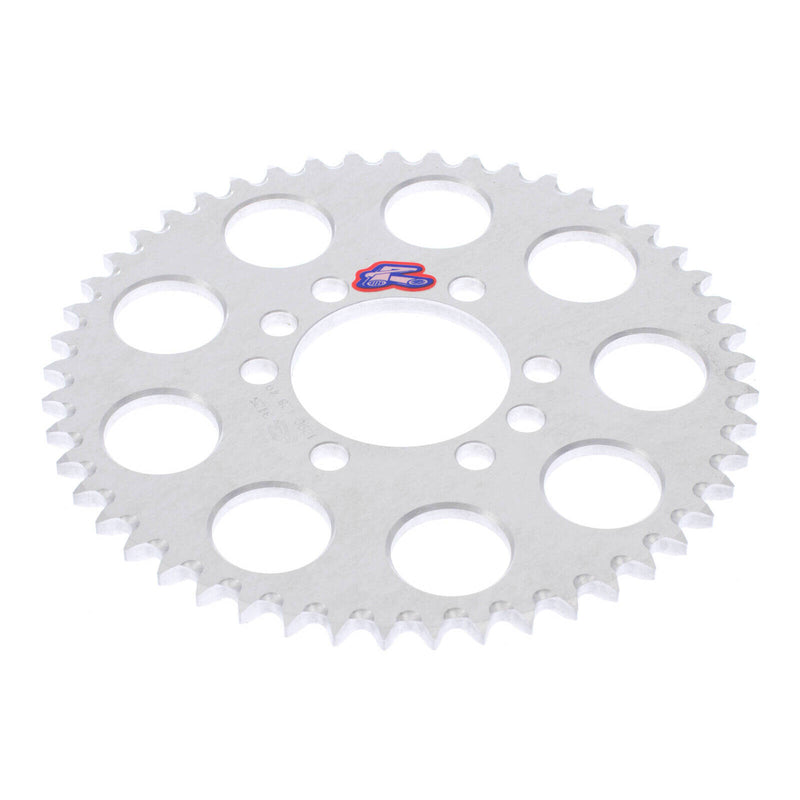 Load image into Gallery viewer, Renthal Rear Sprocket 7075 Alloy T6 Grooved - Silver [Yamaha]
