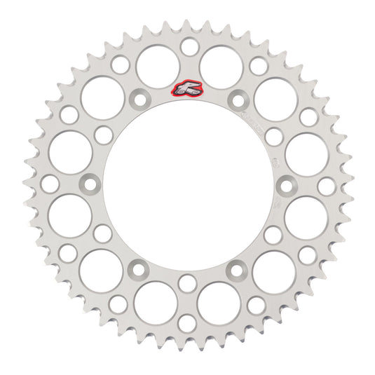 Renthal Sprocket Rear Silver 49T Alloy 7075 T6 Grooved