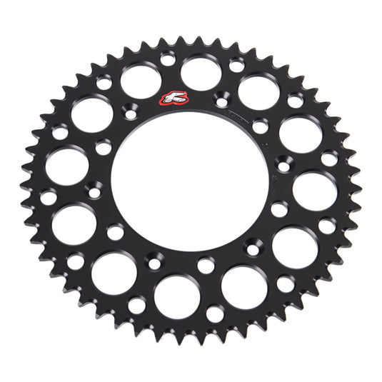 Renthal Sprocket Rear Black 52T Alloy 7075 T6 Grooved