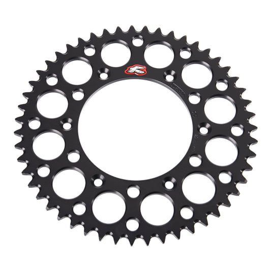 Renthal Sprocket Rear Black 51T Alloy 7075 T6 Grooved