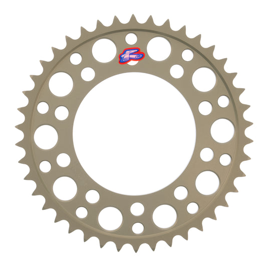 Renthal Rear Sprocket T6 Grooved 7075 Alloy - Silver [Honda]