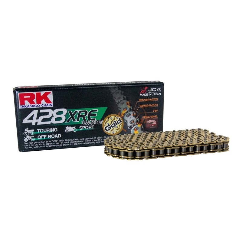 Load image into Gallery viewer, RK Chain GB428XRE X Gold XW-Ring
