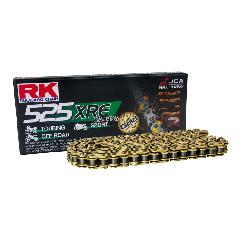 Load image into Gallery viewer, RK Chain GB525XRE x Gold XW-Ring
