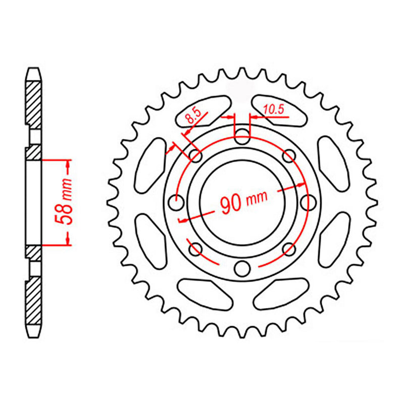 Load image into Gallery viewer, Sprocket Kit Honda CT/XL125/185 (CT200) ALT - 428H 13/52
