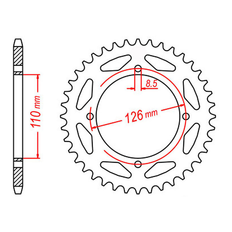 Load image into Gallery viewer, Sprocket Kit Kawasaki/SUZ KX/RM65 - 420MS 13/46
