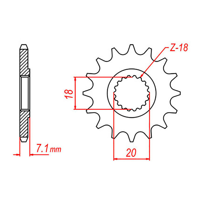 Load image into Gallery viewer, Sprocket Kit Suzuki RM125 U-Ring - GB520MXU 12/49

