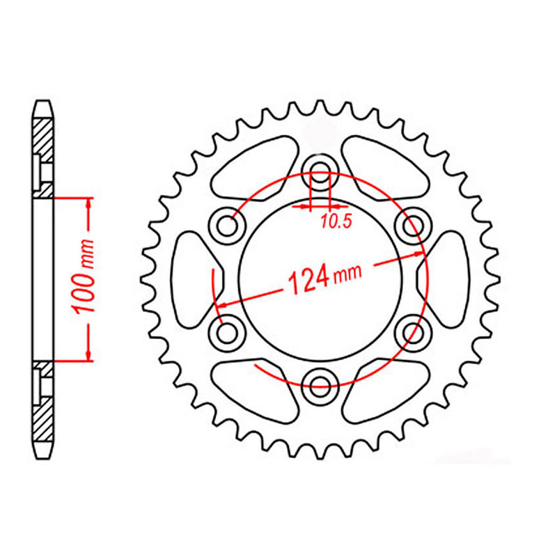 Load image into Gallery viewer, Sprocket Kit Ducati ST2 - 525XRE 15/42

