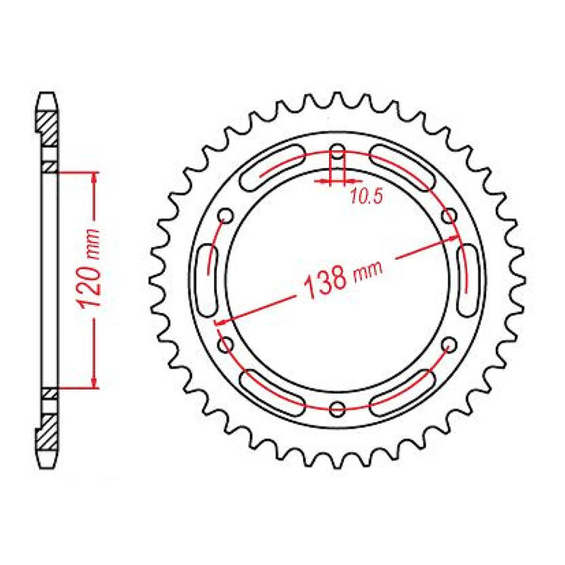 Load image into Gallery viewer, Sprocket Kit Honda CBR250 / CBR300 '11-'18 - 520XRE - 14/36
