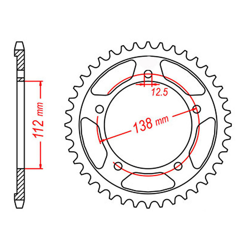 Load image into Gallery viewer, Sprocket Kit Honda CB600F Hornet -'06 - 525XRE 15/42
