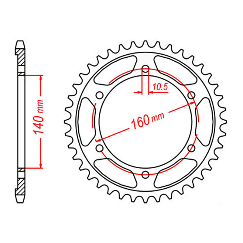 Load image into Gallery viewer, Sprocket Kit Kawasaki ZZR1100 '98 - 530ZXW 17/44
