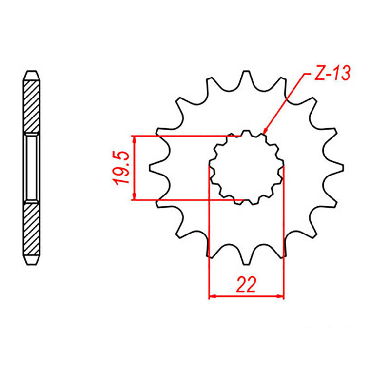 Load image into Gallery viewer, Sprocket Kit Suzuki GSF250 Bandit - 520XRE 13/49
