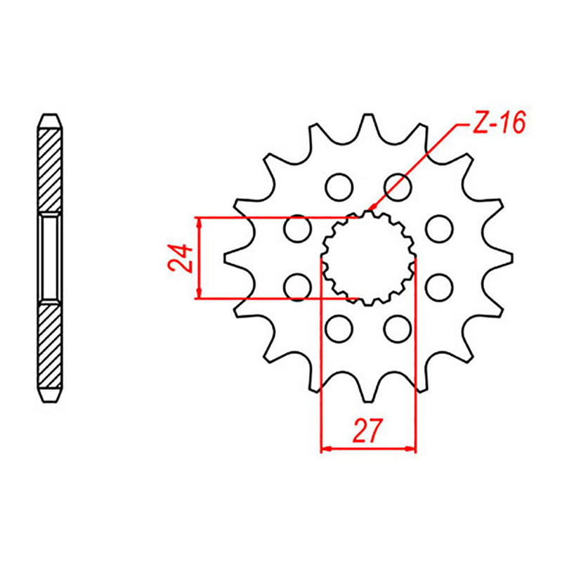 Load image into Gallery viewer, Sprocket Kit Suzuki GSX1300BK B-King '08-'10 - 530ZXW 18/43
