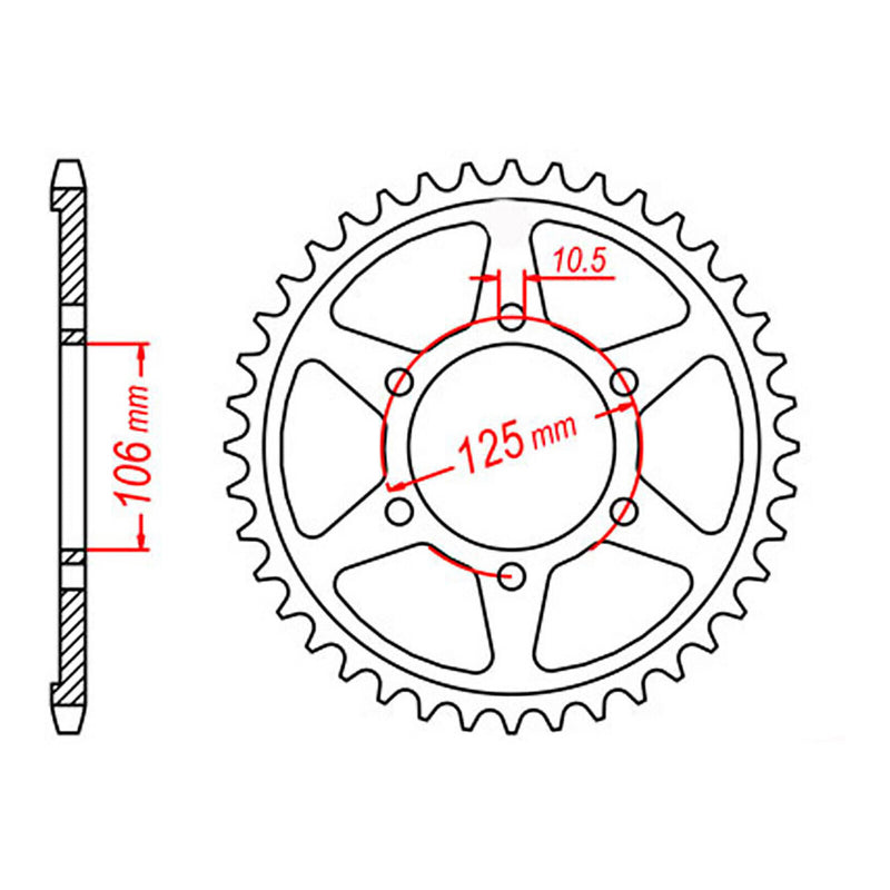Load image into Gallery viewer, Sprocket Kit Triumph Tiger 800/XC '11-'12 - 525XRE 16/50
