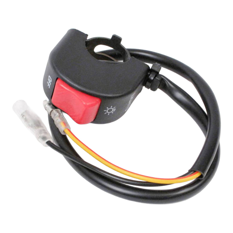 Load image into Gallery viewer, WHITES SWITCH BLOCK HEADLIGHT ON-OFF (20mm) RED TOGGLE

