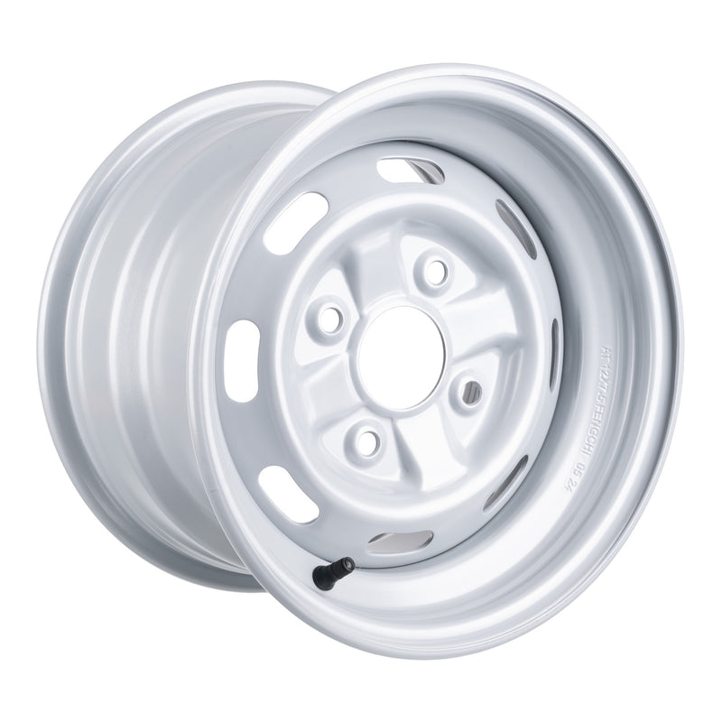 Load image into Gallery viewer, Whites ATV/UTV Steel Rim 12x7.5 Honda Rear IRS 4/110 +41 - Silver
