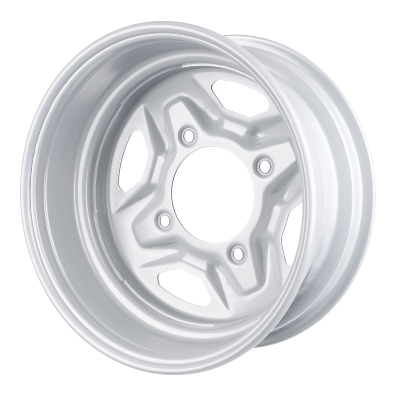 Load image into Gallery viewer, Whites ATV/UTV Steel Rim 14x6 Polaris Front 4/156 +40.2 - Silver

