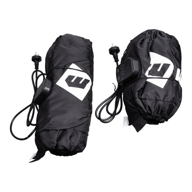 Load image into Gallery viewer, WMP C7 Digital Tyre Warmer 30-90°C 120/200+ Pair Black
