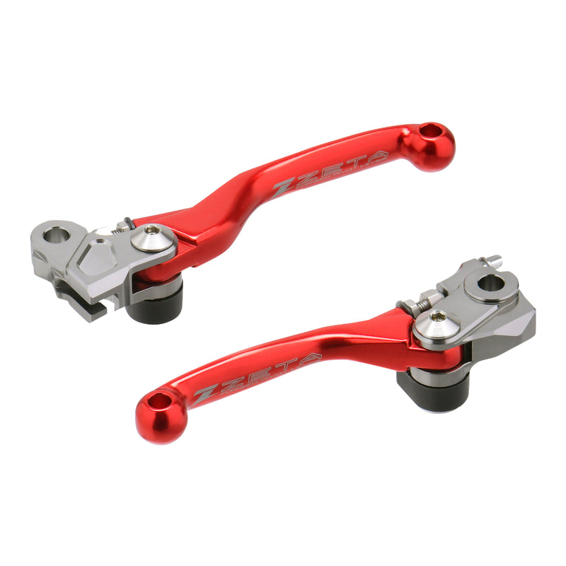 Load image into Gallery viewer, Zeta Pivot Lever Set FP - Suzuki - Red
