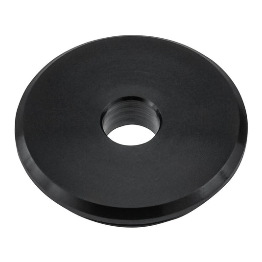 Zeta Aluminium Throttle Tube Replacement End Plug with O-Ring - Black