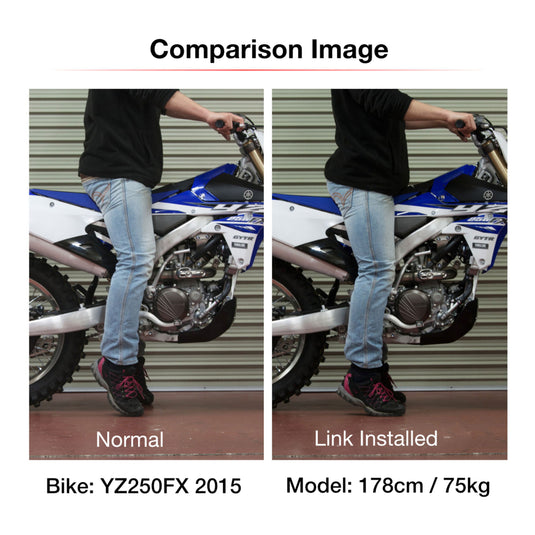 Zeta RSL-LowDown -30mm CRF1000L Africa Twin - Red