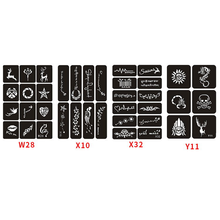 Load image into Gallery viewer, FORMULA AIRBRUSH WATERPROOF STENCIL BOOK 20PG
