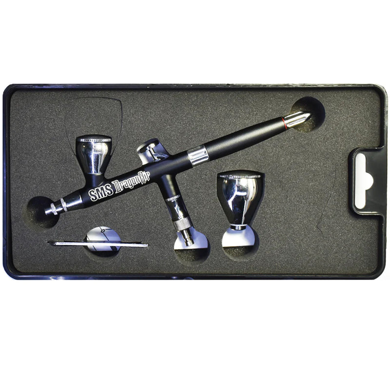 Load image into Gallery viewer, SCALE MODELLERS SUPPLY DRAGONAIR AIRBRUSH 0.3MM BLACK
