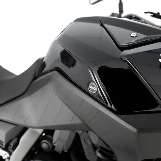R&G Tank Traction Grips for Suzuki V-Strom 800DE - Clear