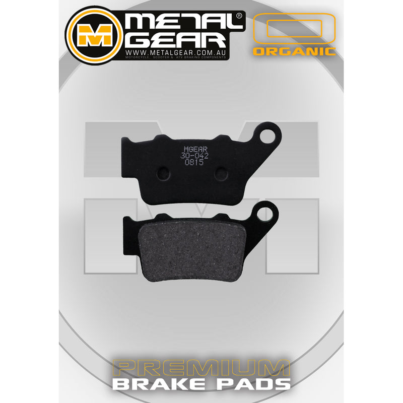 Load image into Gallery viewer, METAL GEAR BRAKE PADS - ORGANIC
