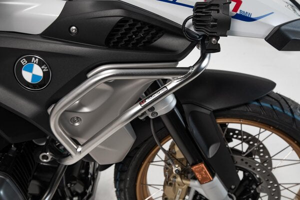 Load image into Gallery viewer, CRASH BARS SW MOTECH UPPER SILVER BMW R1200GS 16-18 R1200GS LC 16-18 R1250GS 18-ON
