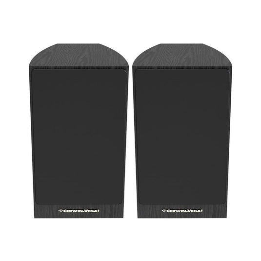 CERWIN VEGA LA SERIES HOME AUDIO 6.5" 2-WAY BOOKSHELF SPEAKER BLACK 150W MAX PAIR