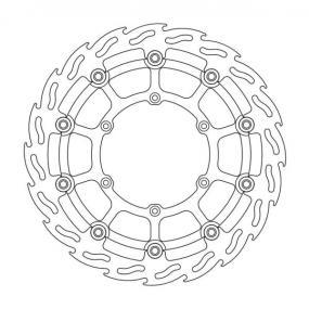 BRAKE DISC FRONT MOTO MASTER FLAME 310MM SUZUKI DRZ400 05-21