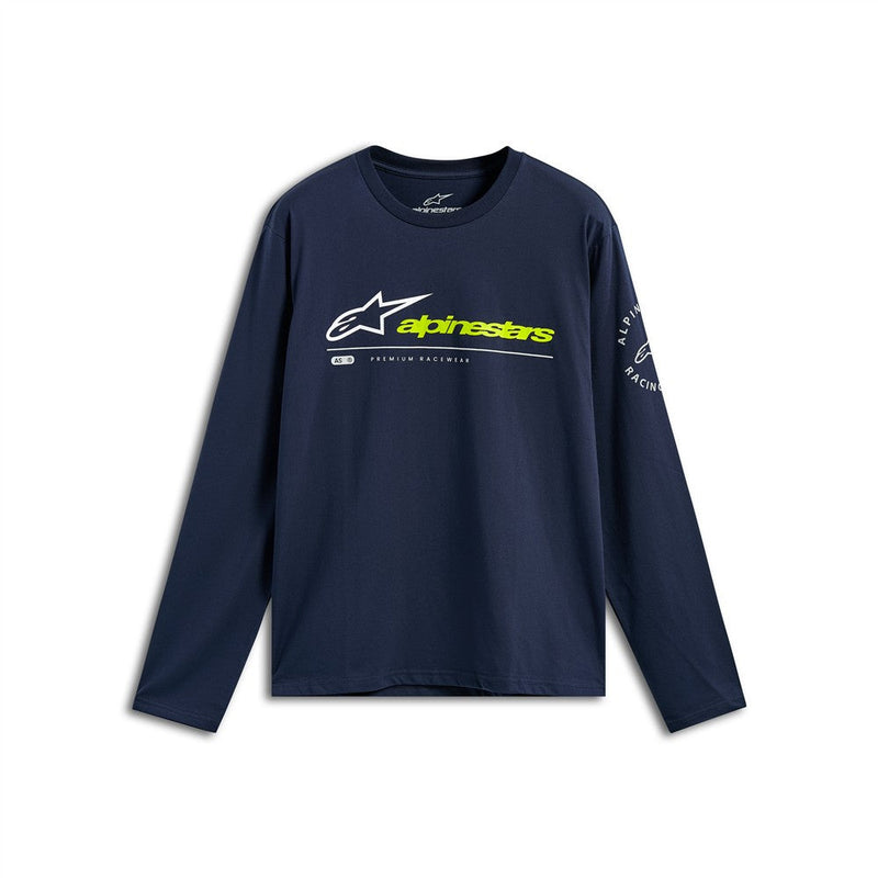Load image into Gallery viewer, Alpinestars Mandatory Long Sleeve CSF Tee Navy
