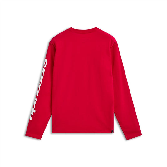 Alpinestars Trackside Long Sleeve CSF Tee Red/White