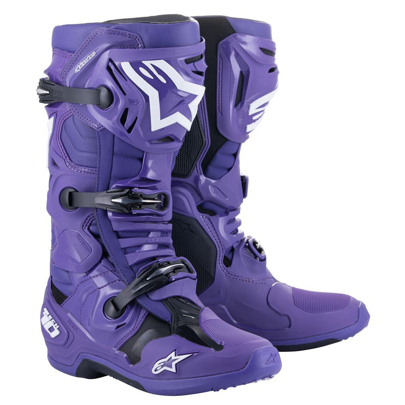 Load image into Gallery viewer, Alpinestars Tech-10 MX Boots Ultraviolet/Black
