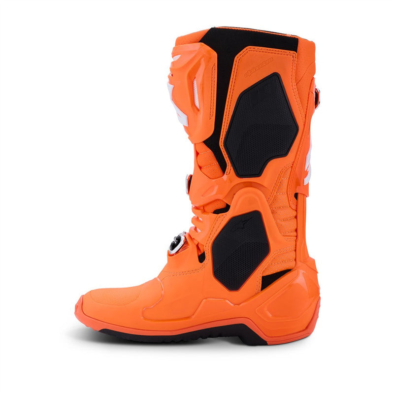 Load image into Gallery viewer, Alpinestars Tech-10 Supervented Boots Orange Fluoro/Black/White
